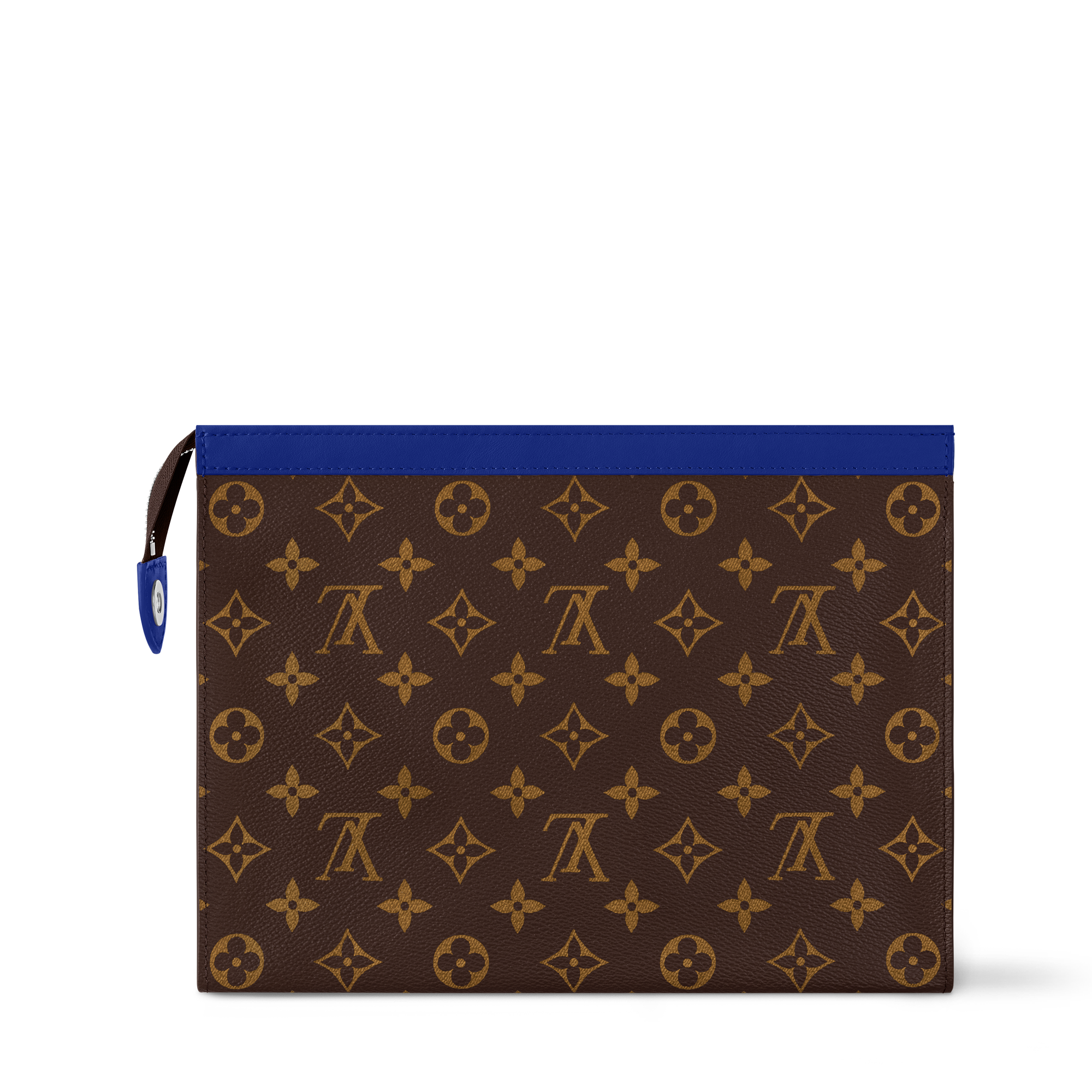 Pochette Voyage MM Monogram Macassar Canvas - Men Small Leather